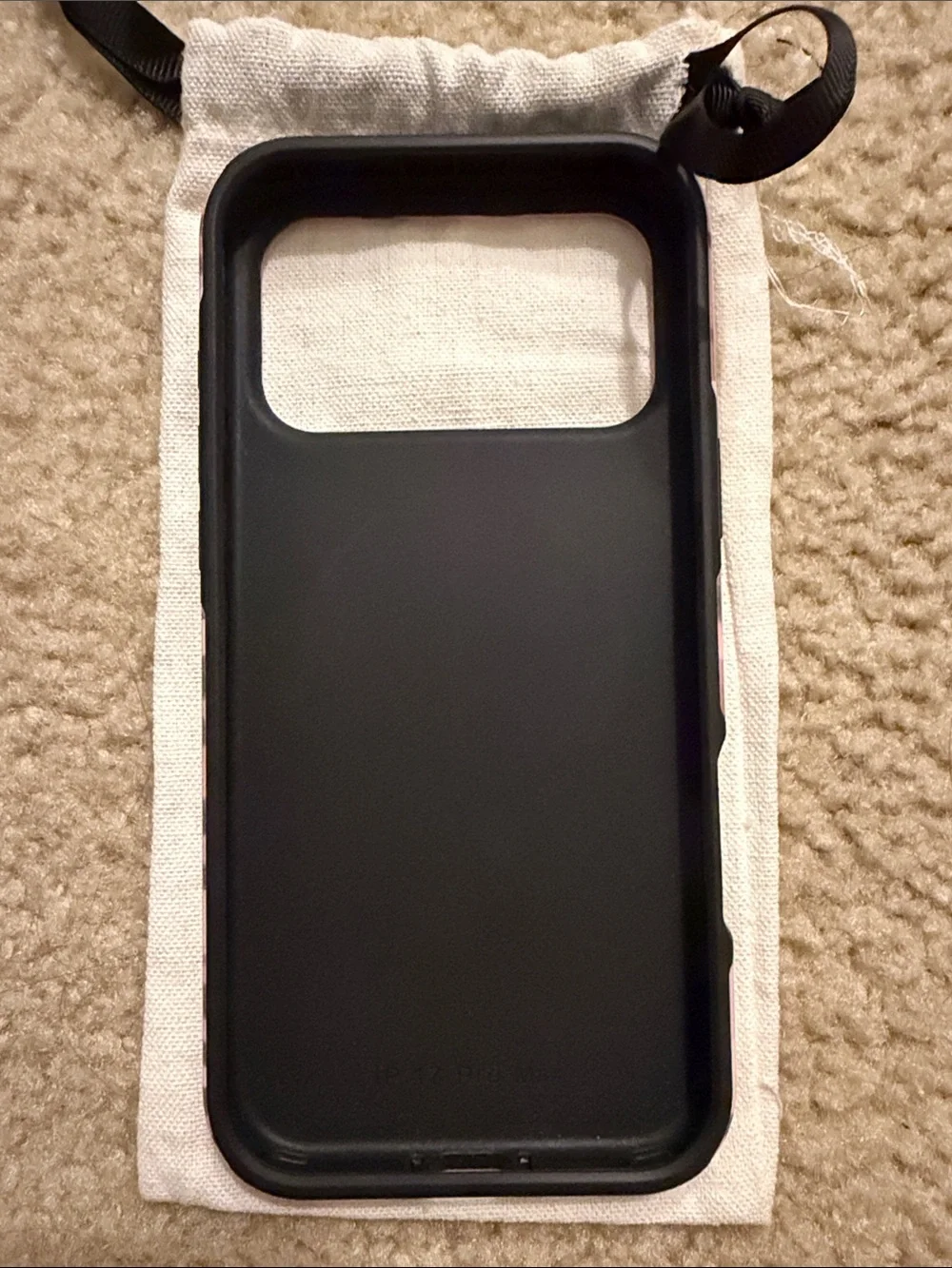 Burga Tough MagSafe Oracle Pink Zebra Marble Phone Case - iPhone 17 Pro Max NWT